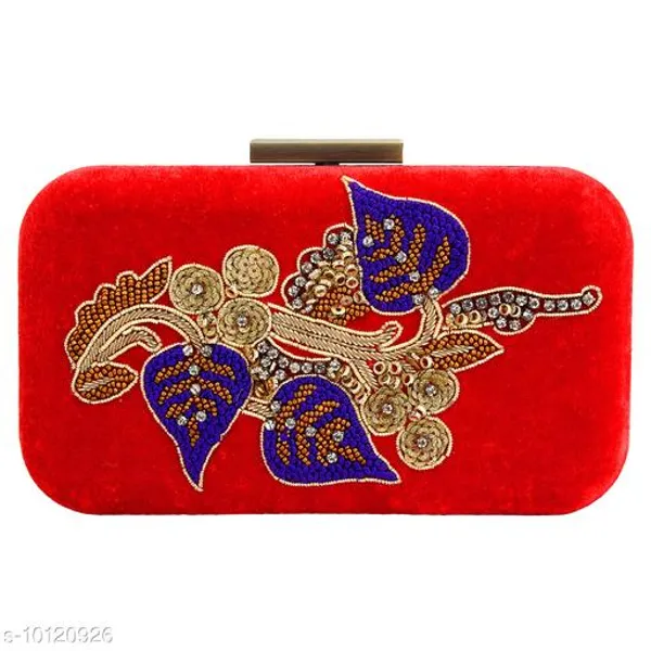 Red_Velvet_Clutch_For_Women