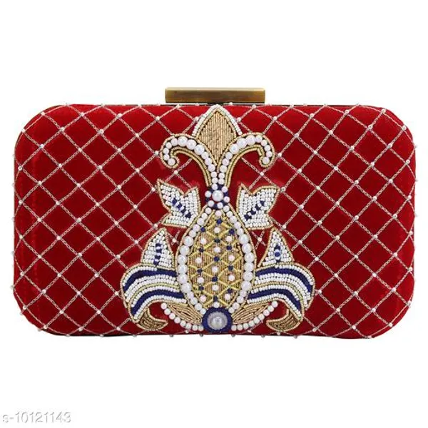 Red_Velvet_Clutch_For_Women