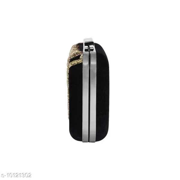 Black_Polyurethane_Clutch_For_Women