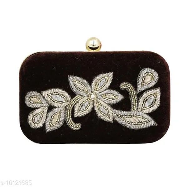 Black_Polyurethane_Clutch_For_Women