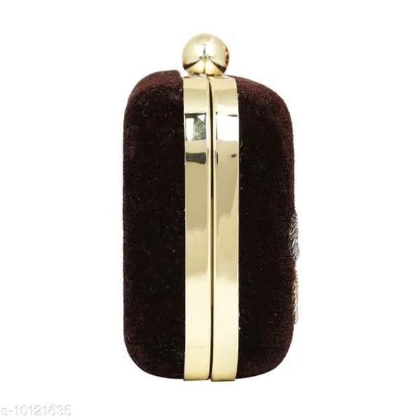 Black_Polyurethane_Clutch_For_Women