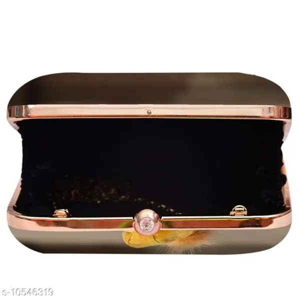 Khaki_Velvet_Wallet_For_Women