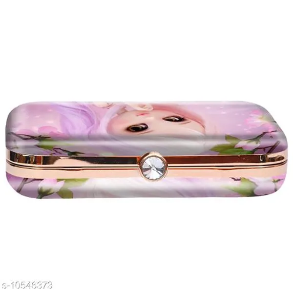 Pink_Polyurethane_Clutch_For_Women