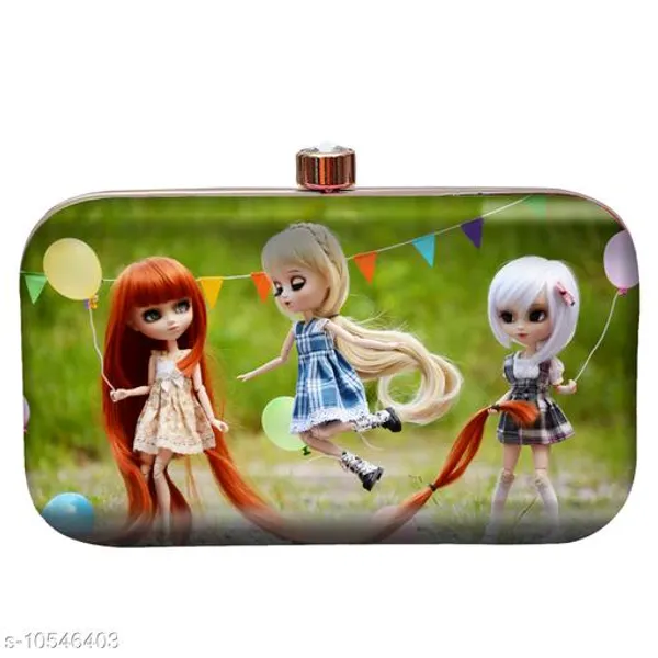 Multicolor_Polyurethane_Clutch_For_Women