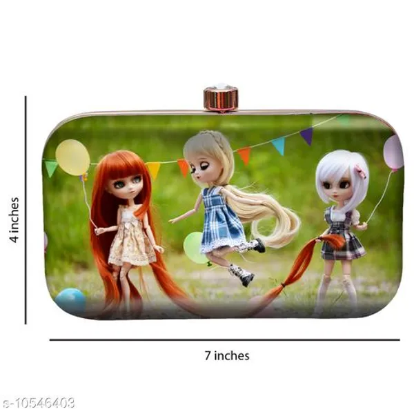Multicolor_Polyurethane_Clutch_For_Women