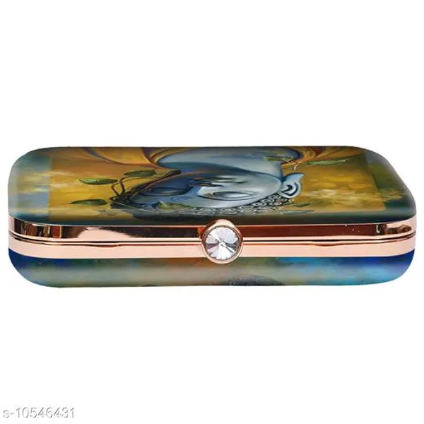 Yellow_Polyurethane_Clutch_For_Women