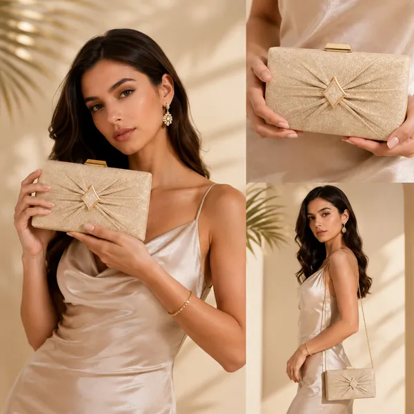 Gold_Leather_Clutch_For_Women