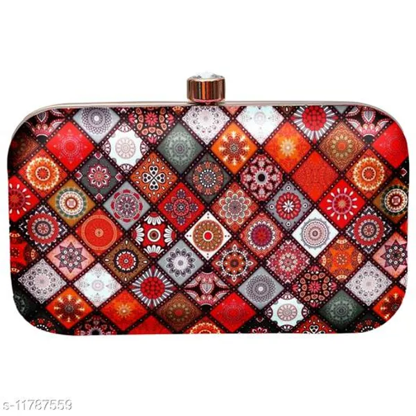 Multicolor_Velvet_Clutch_For_Women