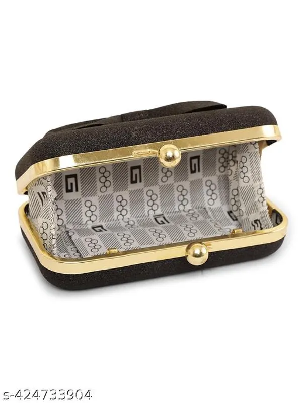 Black_Polyurethane_Clutch_For_Women