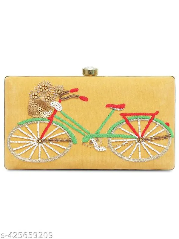 Gold_Velvet_Clutch_For_Women