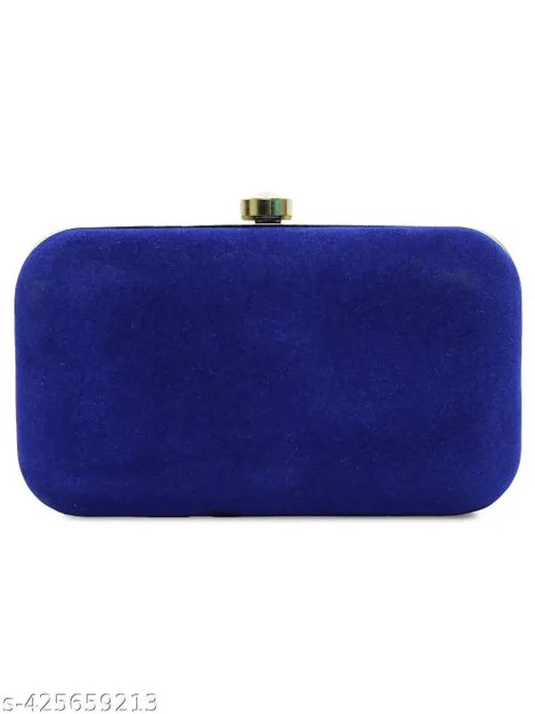 Blue_Velvet_Clutch_For_Women