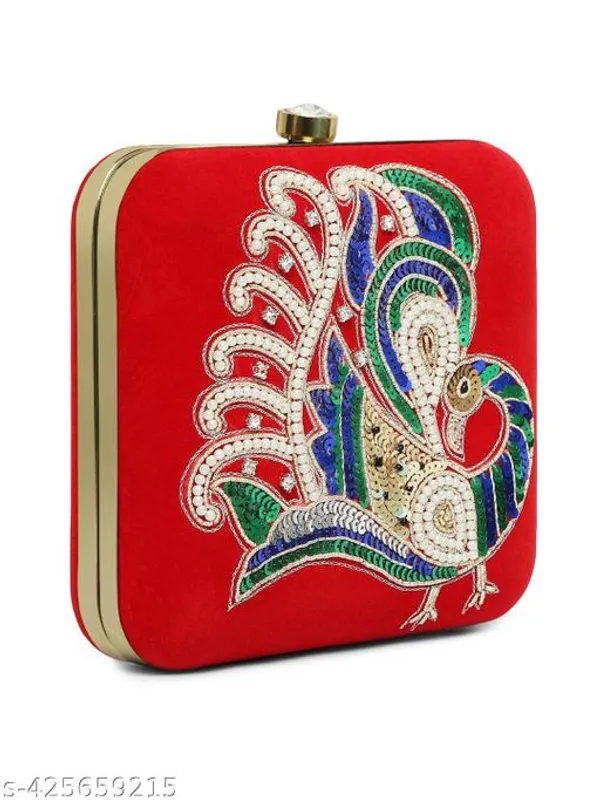 Red_Velvet_Clutch_For_Women