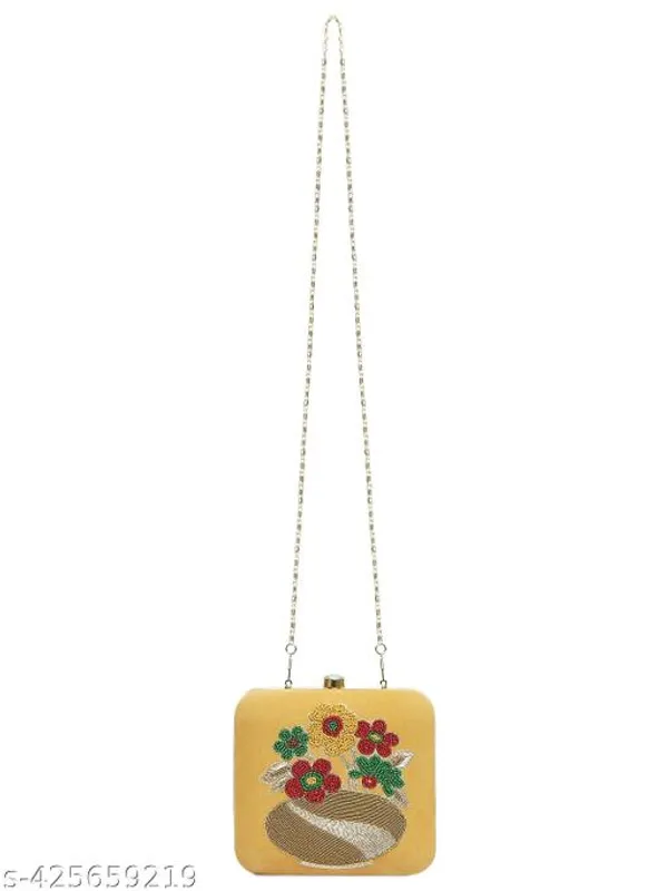 Gold_Velvet_Clutch_For_Women