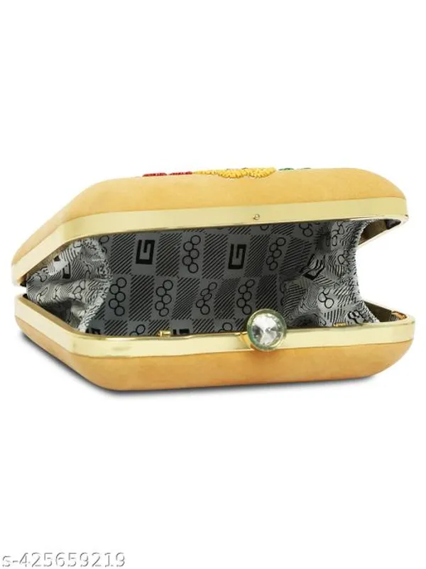 Gold_Velvet_Clutch_For_Women