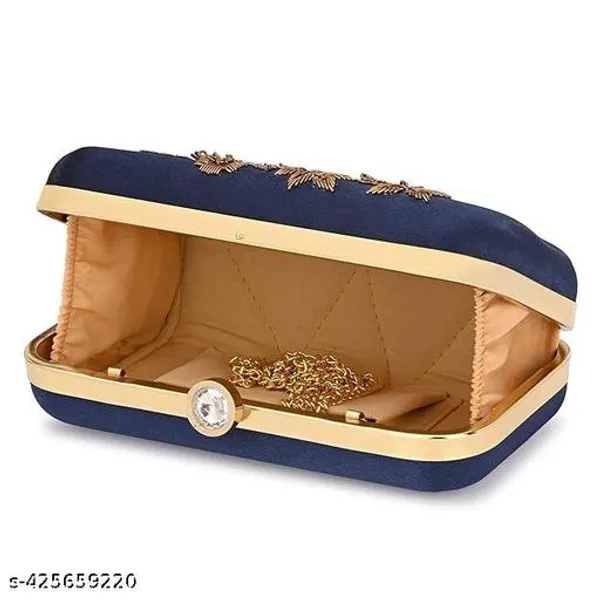 Blue_Velvet_Clutch_For_Women