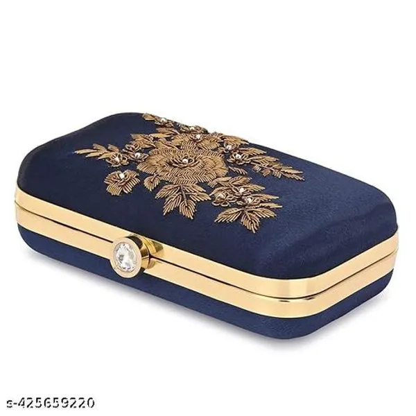 Blue_Velvet_Clutch_For_Women