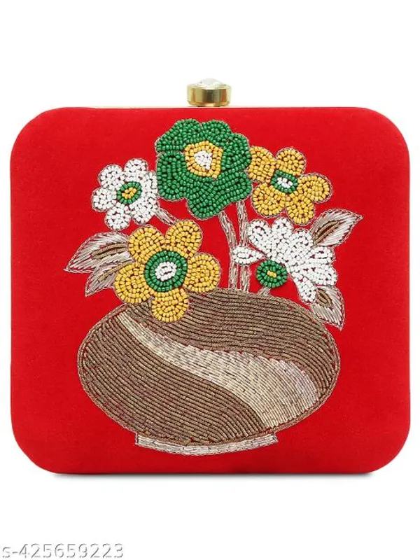 Red_Velvet_Clutch_For_Women