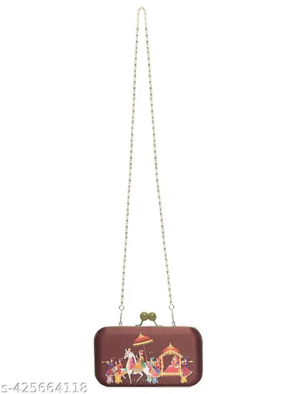 Multicolor_Polyurethane_Clutch_For_Women