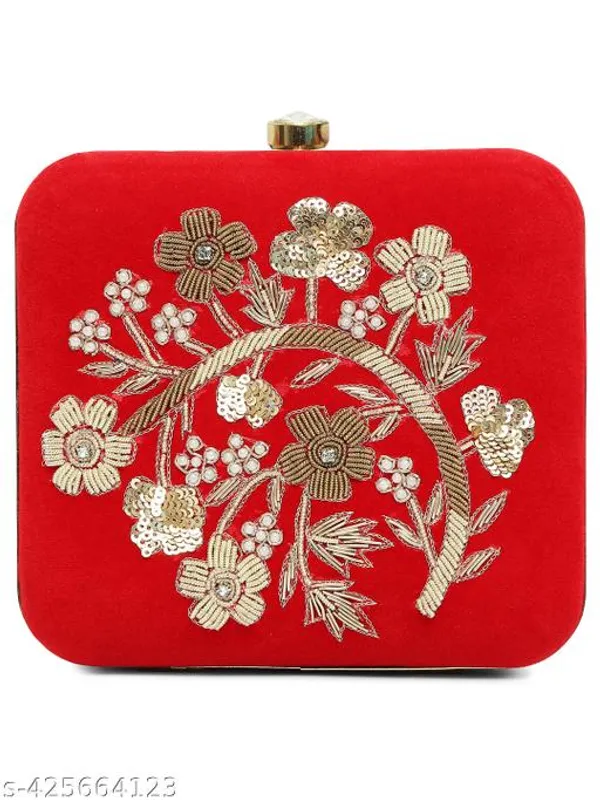Red_Velvet_Clutch_For_Women