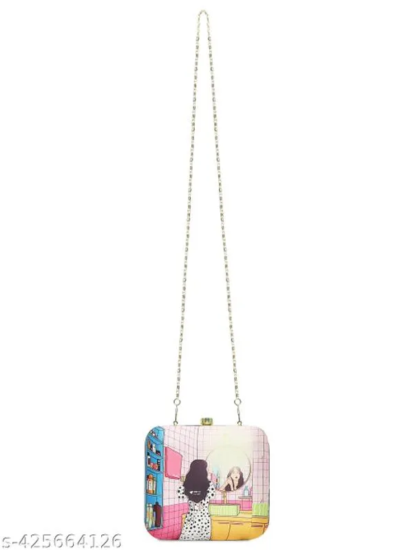 Multicolor_Velvet_Clutch_For_Women