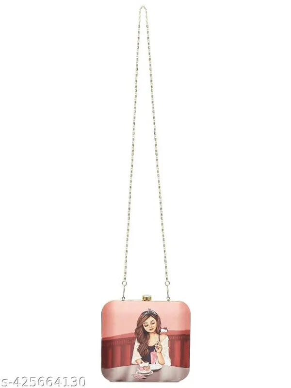 Multicolor_Polyurethane_Clutch_For_Women