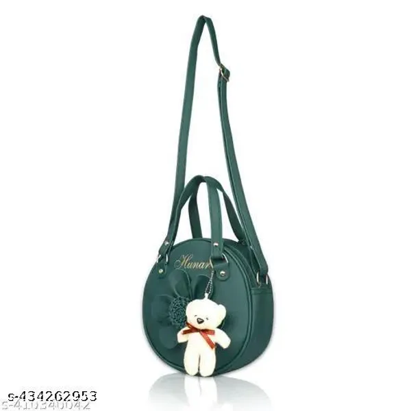 Teal_Polyurethane_Clutch_For_Women