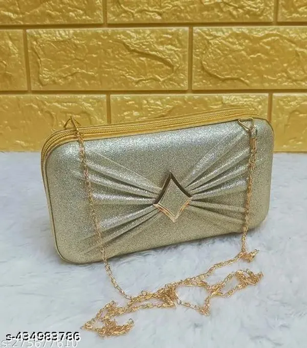 Gold_Synthetic_-Polyester_Clutch_For_Women