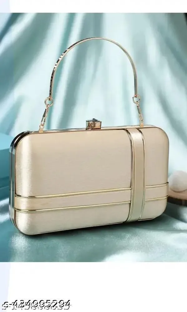 Cream_Polyurethane_Hand_Purse_For_Women