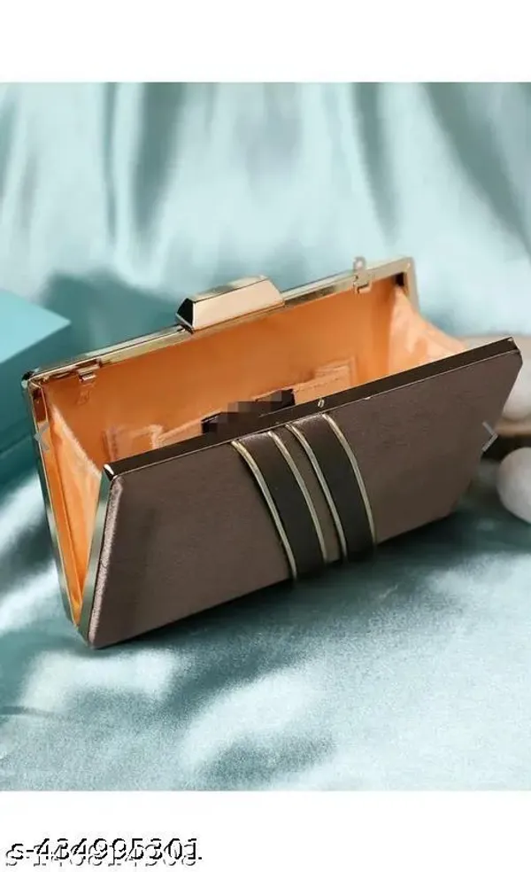 Rust_Polyurethane_Hand_Purse_For_Women