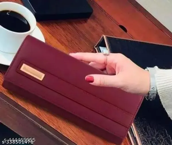 Maroon_Synthetic_-Polyester_Hand_Purse_For_Women
