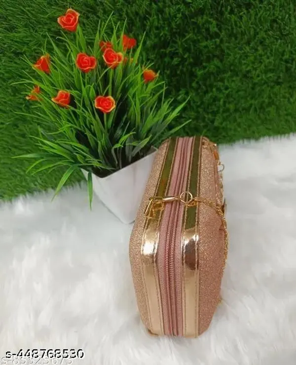 Beige_Polyurethane_Hand_Purse_For_Women