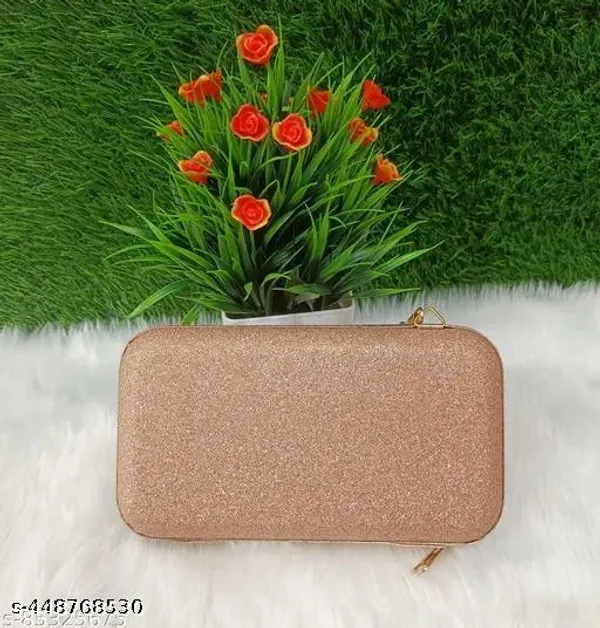 Beige_Polyurethane_Hand_Purse_For_Women