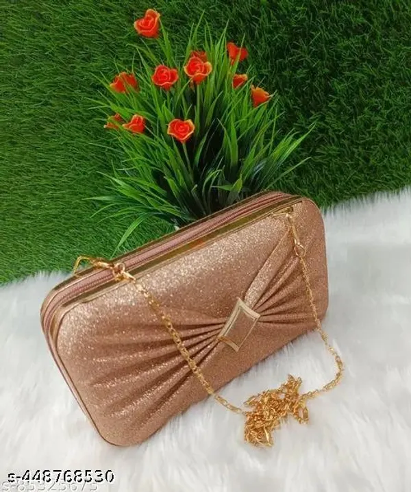 Beige_Polyurethane_Hand_Purse_For_Women