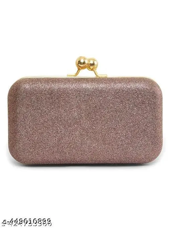 Pink_Polyurethane_Clutch_For_Women