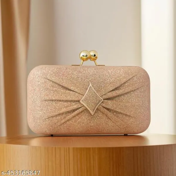 Beige_Synthetic_-Polyester_Clutch_For_Women