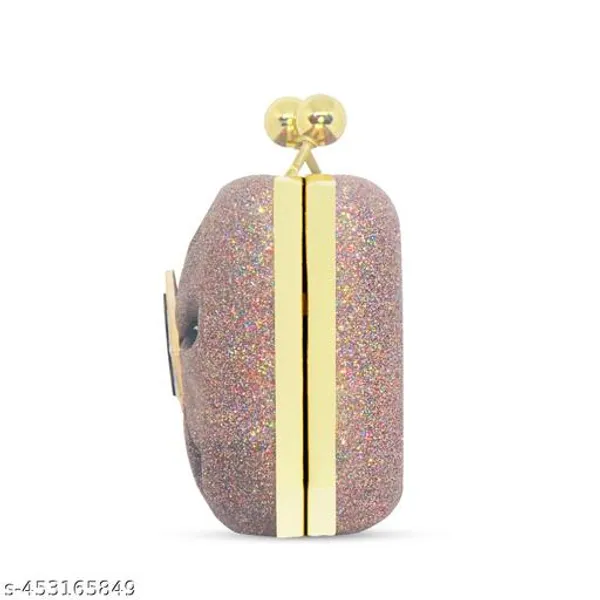 Pink_Polyurethane_Clutch_For_Women