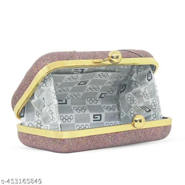 Pink_Polyurethane_Clutch_For_Women