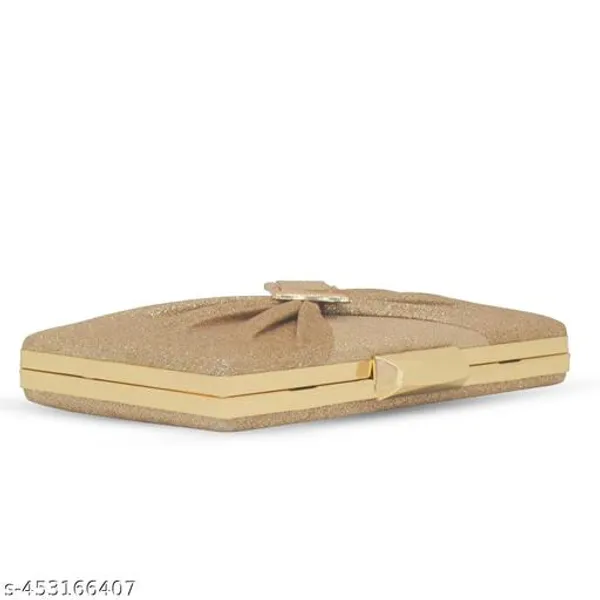 Beige_Velvet_Clutch_For_Women