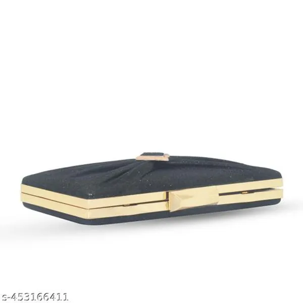 Black_Polyurethane_Clutch_For_Women