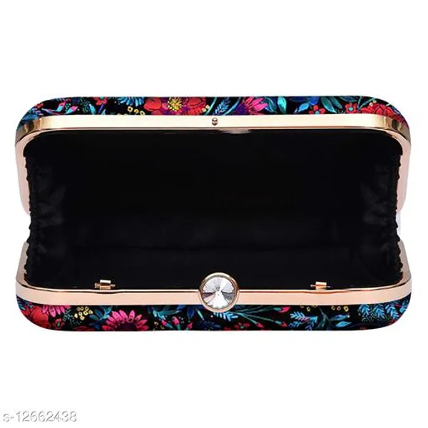 Multicolor_Polyurethane_Clutch_For_Women