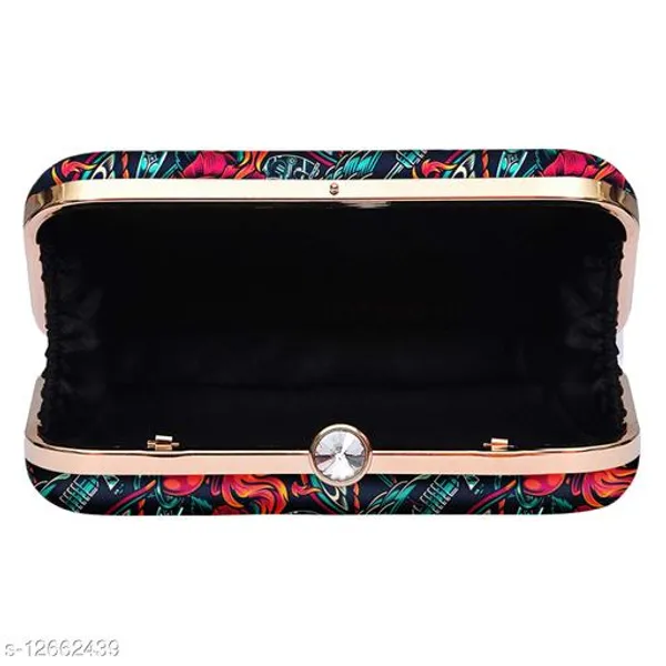 Multicolor_Polyurethane_Clutch_For_Women