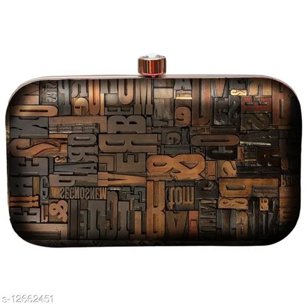 Brown_Velvet_Clutch_For_Women