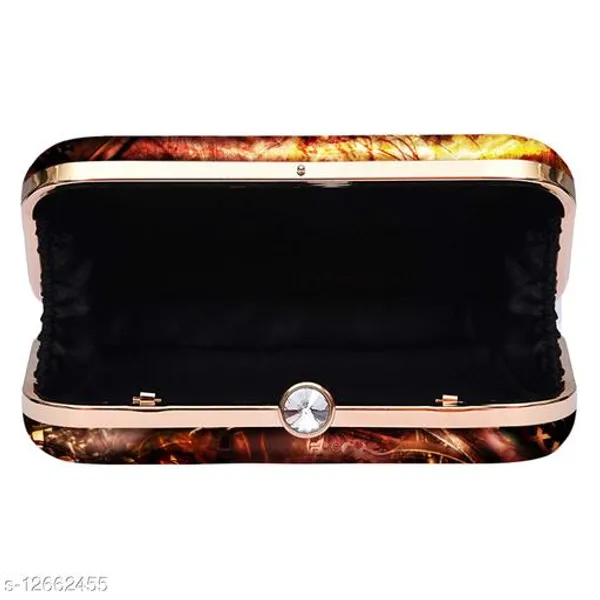 Multicolor_Polyurethane_Clutch_For_Women
