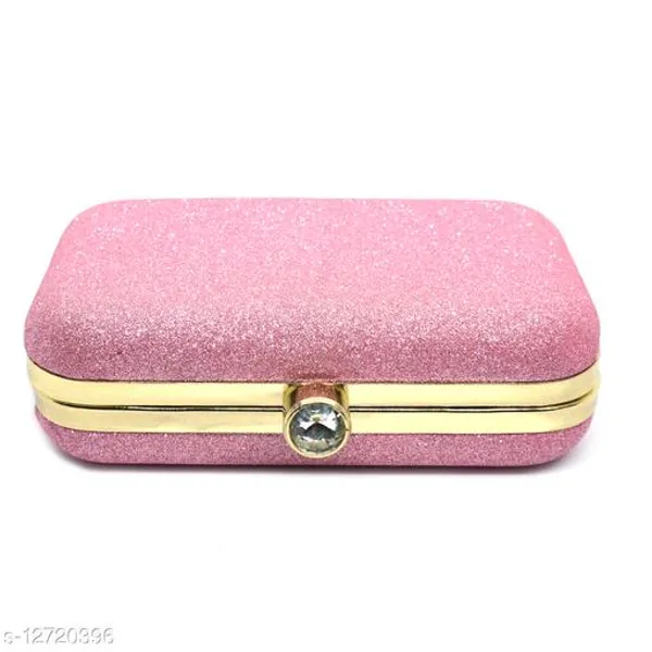 Pink_Velvet_Clutch_For_Women