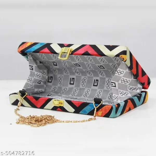Multicolor_Velvet_Clutch_For_Women