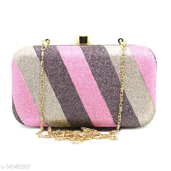 Multicolor_Synthetic_-Polyester_Clutch_For_Women