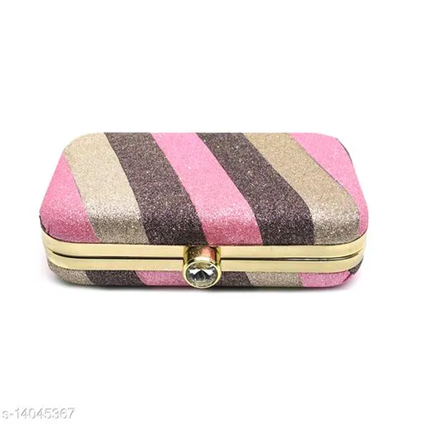 Multicolor_Synthetic_-Polyester_Clutch_For_Women