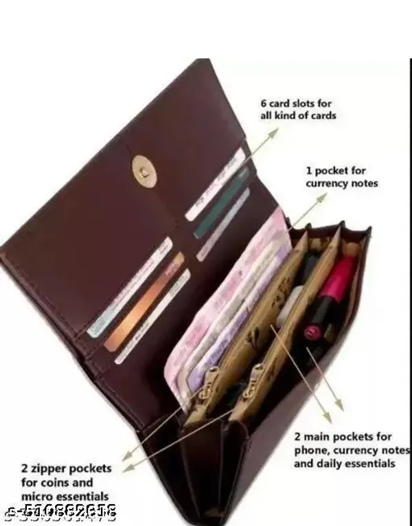 Brown_Polyurethane_Clutch_For_Women