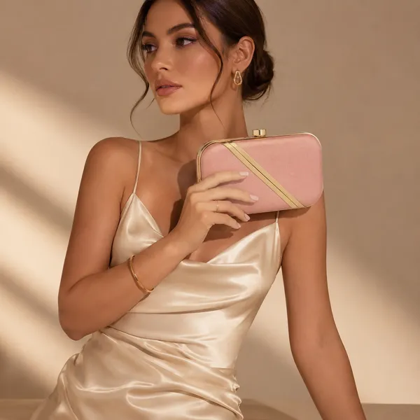 Pink_Velvet_Clutch_For_Women