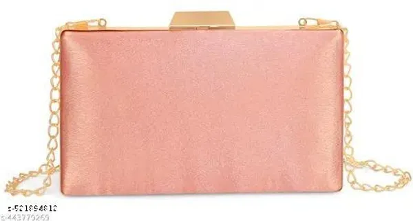 Pink_Polyurethane_Clutch_For_Women
